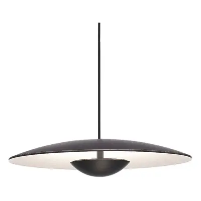 Marset MARSET Ginger LED závěsný triak Ø20cm wenge/bílá