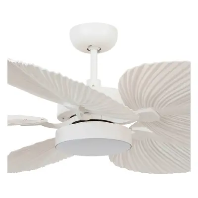 Beacon Lighting Stropní ventilátor Beacon se světlem Bali white Ø 132 cm tichý