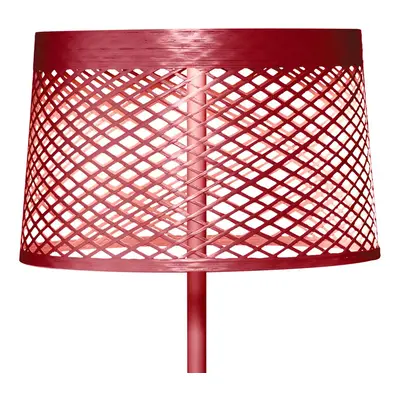 Foscarini Stojací lampa Foscarini Twiggy Grid lettura, karmínově červená