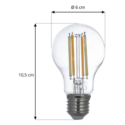 LUUMR LUUMR Smart LED žárovka čirá E27 A60 7W Tuya WLAN CCT