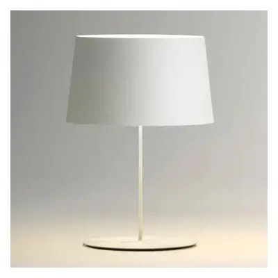 Vibia Vibia Warm 4901 stolní lampa, Ø 42 cm, hnědá