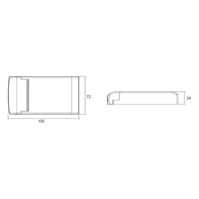 Deko-Light LED ovladač Basic, DIM, Multi CC, IE-45HD