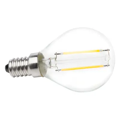 Müller-Licht Müller Licht LED filament E14 G45 2W 827 čirá