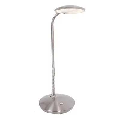 Steinhauer Zenith - stolní lampa LED se stmívačem, ocel