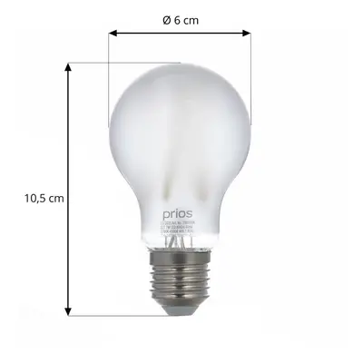 LUUMR LUUMR Smart LED žárovka, 3ks, E27, A60, 7W, matná, Tuya