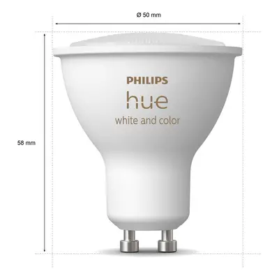 Philips Hue Philips Hue White&Color Ambiance GU10 5,7W set 3ks