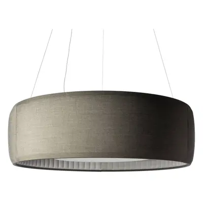 Luceplan Luceplan Silenzio LED závěsné světlo šedé Ø 150cm