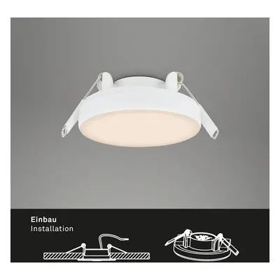 Briloner LED bodové světlo Plat, bílá, sada 3ks, 3000K