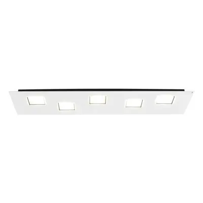 Fabbian Fabbian Quarter - bílé LED stropní svítidlo 5zdr