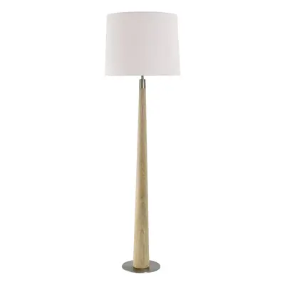 HerzBlut HerzBlut Conico stojací lampa, bílá, dub přírodní