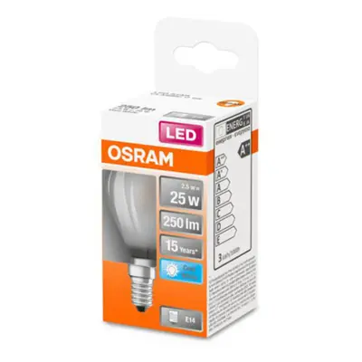 OSRAM OSRAM Classic P LED žárovka E14 2,5W 4 000K matná