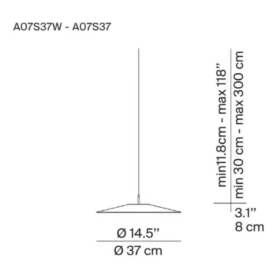 Luceplan Luceplan Koinè LED závěsné světlo 927 Ø37cm modrá