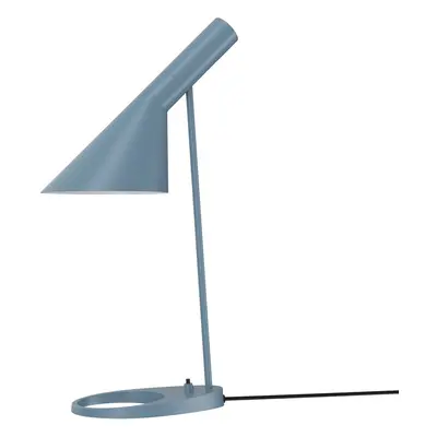 Louis Poulsen Designová stolní lampa Louis Poulsen AJ modrošedá