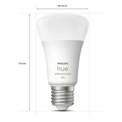 Philips Hue Philips Hue White&Color Ambiance LED E27 9W 1100lm