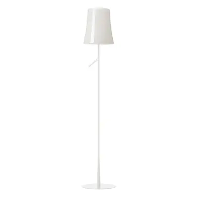 Foscarini Foscarini Birdie Lettura LED stojací lampa bílá