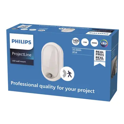 Philips Philips Wall-mounted nástěnné senzor ovál 4 000K