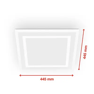 Telefunken LED panel Framelight Remote white CCT RGB 45x45cm