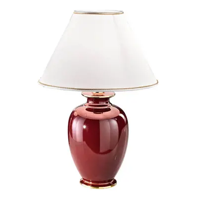 austrolux COLARZ Bordeaux – půvabná stolní lampa, 43 cm