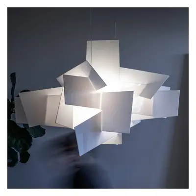 Foscarini Foscarini Big Bang LED závěsné světlo bílá Ø 130cm