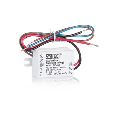 AcTEC AcTEC Mini LED ovladač CV 12V, 4W, IP65