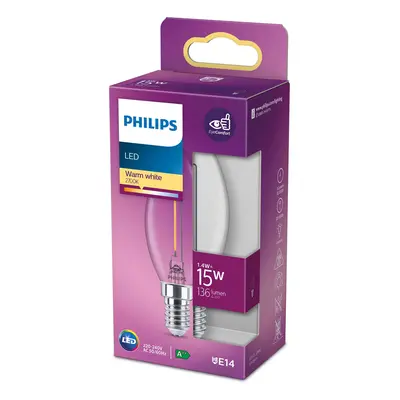 Philips Philips LED Classic svíčka E14 B35 1,4W čirá