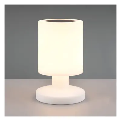 Reality Leuchten Solární stolní lampa Silva LED s funkcí nabíjení přes USB