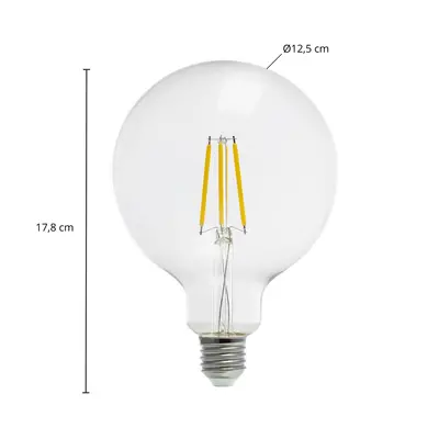 Arcchio Arcchio LED žárovka globe G125E27 3,8W 3000K 806lm