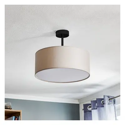 TK Lighting Stropní světlo Rondo distanční, krémová Ø 45cm