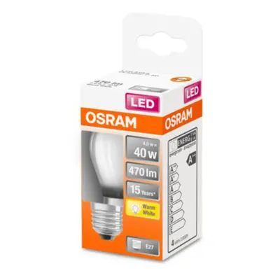 OSRAM OSRAM Classic P LED žárovka E27 4W 2 700 K matná