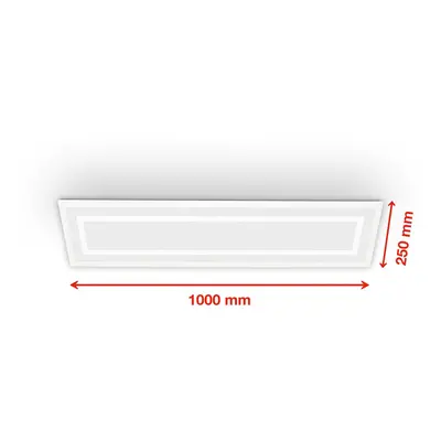 Telefunken LED panel Framelight Remote white CCT RGB 100x25cm