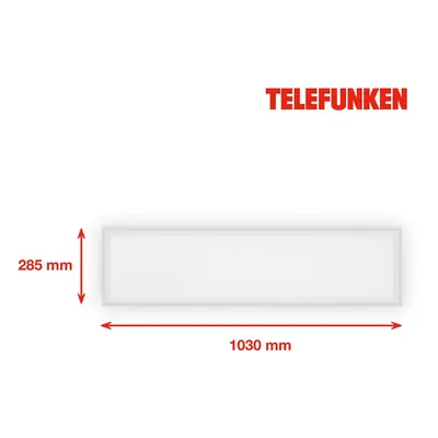 Telefunken LED panel Magic Framelight bílá CCT RGB 29x103cm