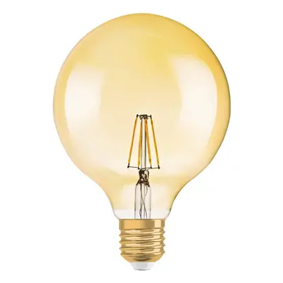 OSRAM LED žárovka Globe zlatá E27 2,5W teplá bílá 220 lm