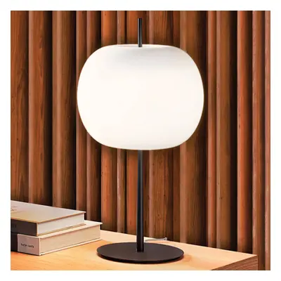 kdln kdln Stolní lampa Kushi XL, černá/bílá, výška 60 cm, stmívání