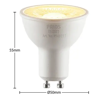 PRIOS LED reflektor GU10 5W 2 700K 60°