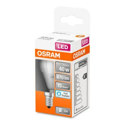 OSRAM OSRAM Classic P LED žárovka E14 4,9W 6 500 K matná