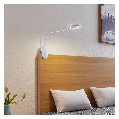 PRIOS Prios LED svítidlo Harumi, bílé, dobíjecí baterie, USB, výška 51 cm