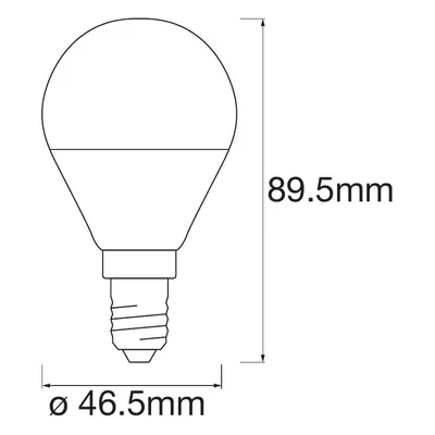 LEDVANCE SMART+ LEDVANCE SMART+ WiFi E14 5W kapka RGBW 3ks