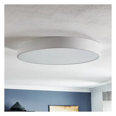 TEMAR LIGHTING Stropní světlo Cleo v bílé s difuzorem, Ø 60 cm