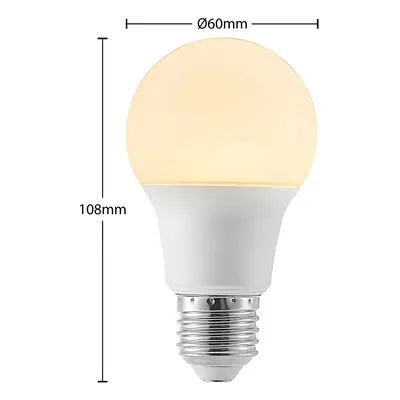 Arcchio LED žárovka E27 A60 8W 3 000K opálová, sada 6ks