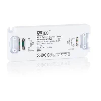 AcTEC AcTEC Slim LED ovladač CC 350mA, 12W