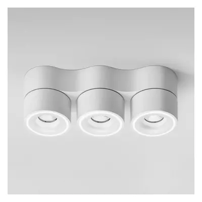 Egger Licht Egger DLS LED reflektor Clippo Trio, 3 plameny, bílý, stmívatelný