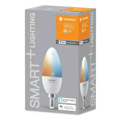 LEDVANCE SMART+ LEDVANCE SMART+ WiFi E14 4,9W svíčka 2 700-6 500K