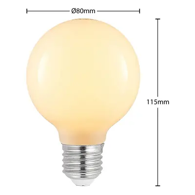 Arcchio LED žárovka E27 4W G80 2 700K dim opál sada 3ks