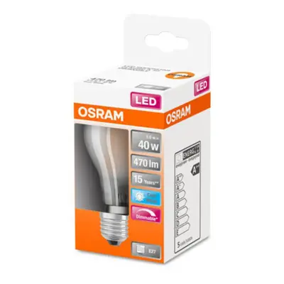 OSRAM OSRAM Classic A LED žárovka E27 5W 4 000K matná stmívaná