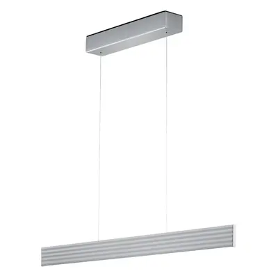 Knapstein Závěsné svítidlo LED Fara, nahoru/dolů, délka 92 cm nikl