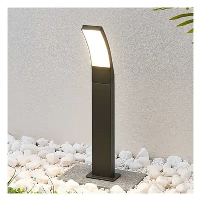 Lindby Nástěnné svítidlo Lindby Ilvita LED, 60 cm, antracit, kov, IP54