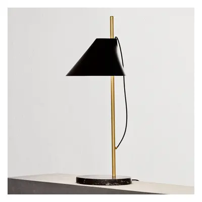 Louis Poulsen Louis Poulsen stolní lampa Yuh Brass, černá