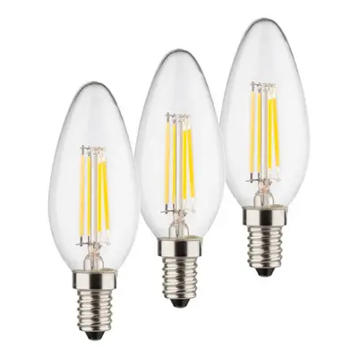 Müller-Licht LED žárovka E14 4W 2 700K Filament sada 3 kusů