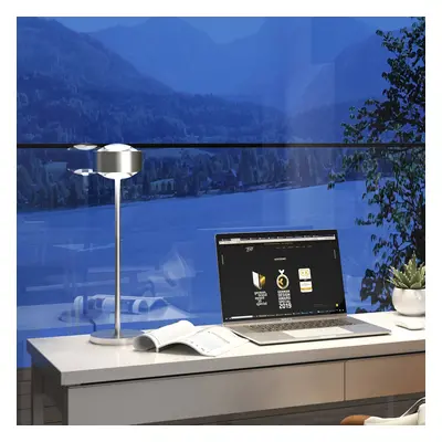 Top Light Puk Maxx Eye Table LED 37 cm matná čočka, matný chrom