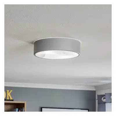 TEMAR LIGHTING Stropní světlo Cleo 300, IP54, Ø 30 cm šedá